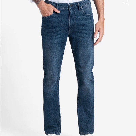 Kenneth Cole Today is your day SLIM-FIT RECYCLED STRETCH DENIM JEANS Size 44X30 - Picture 6 of 12